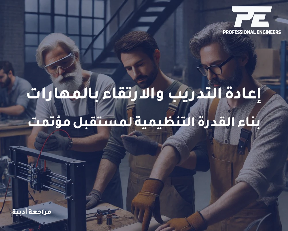 إعادة التدريب والارتقاء بالمهارات: بناء القدرة التنظيمية لمستقبل مؤتمت