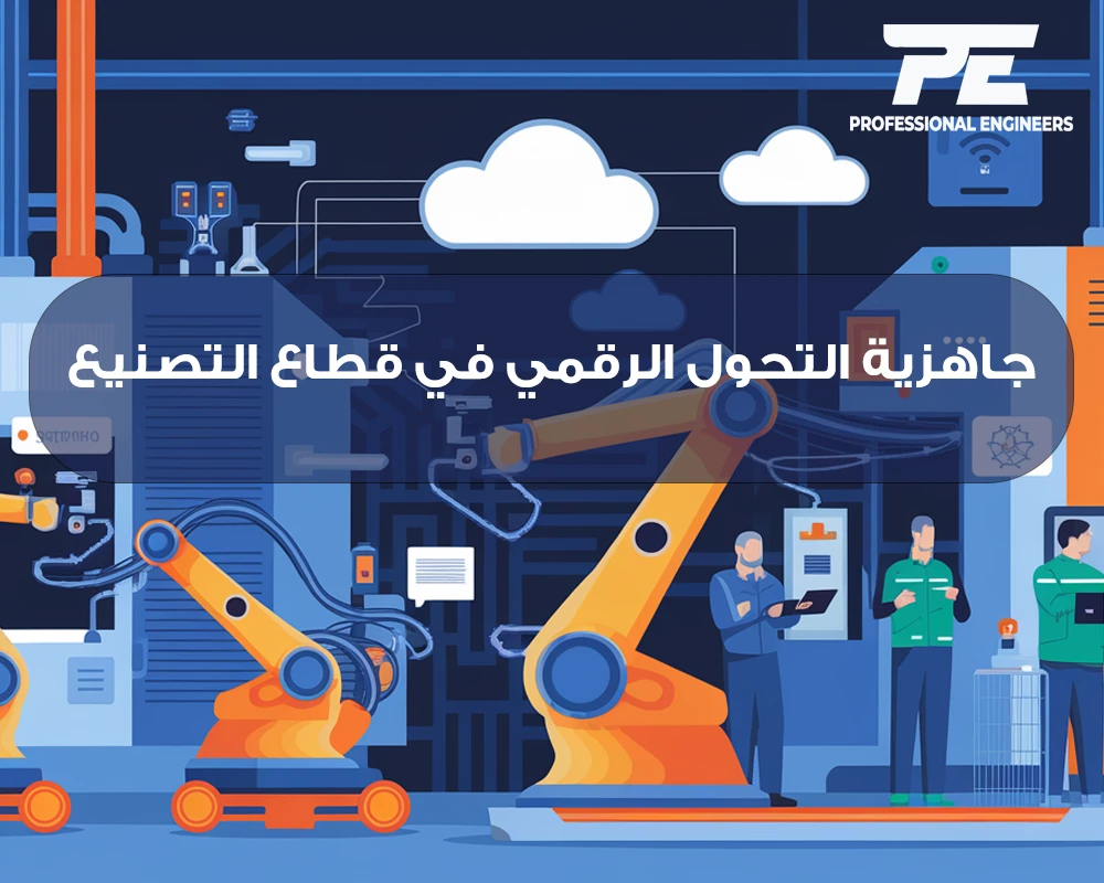 جاهزية التحول الرقمي في قطاع التصنيع